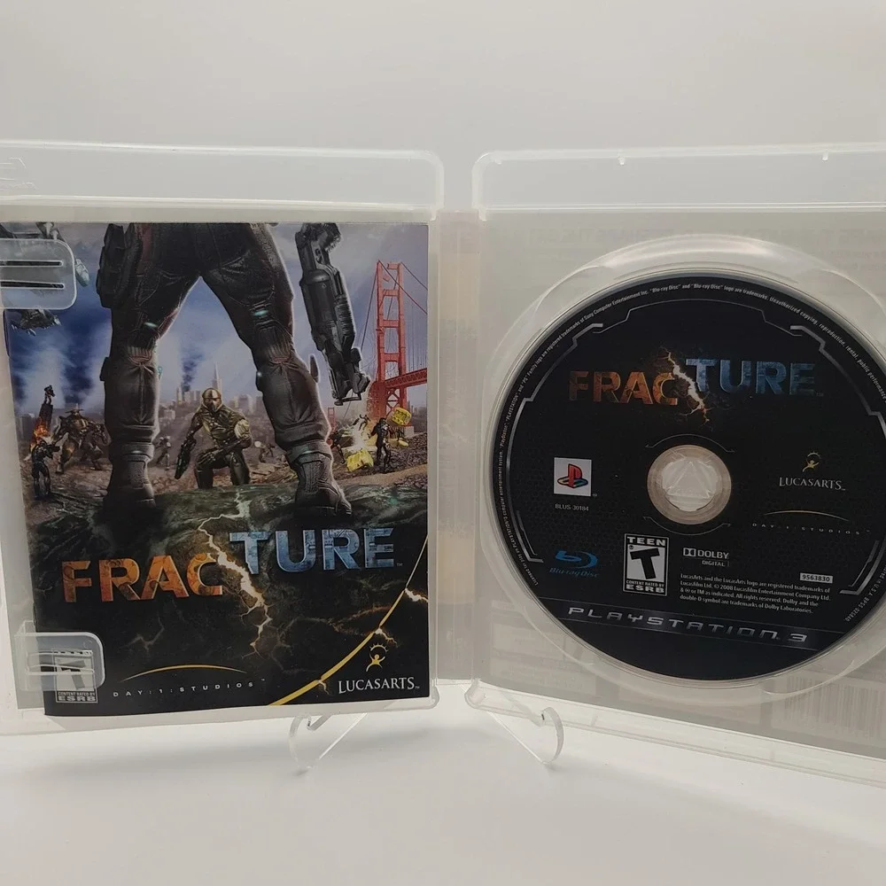 Fracture‎ (Sony PlayStation 3, 2008) Complete CIB